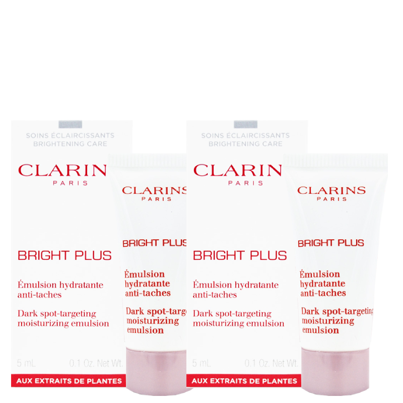 clarins bright plus dark spot-targeting moisturizing emulsion 15ml